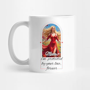 Protected by mother's love Mug